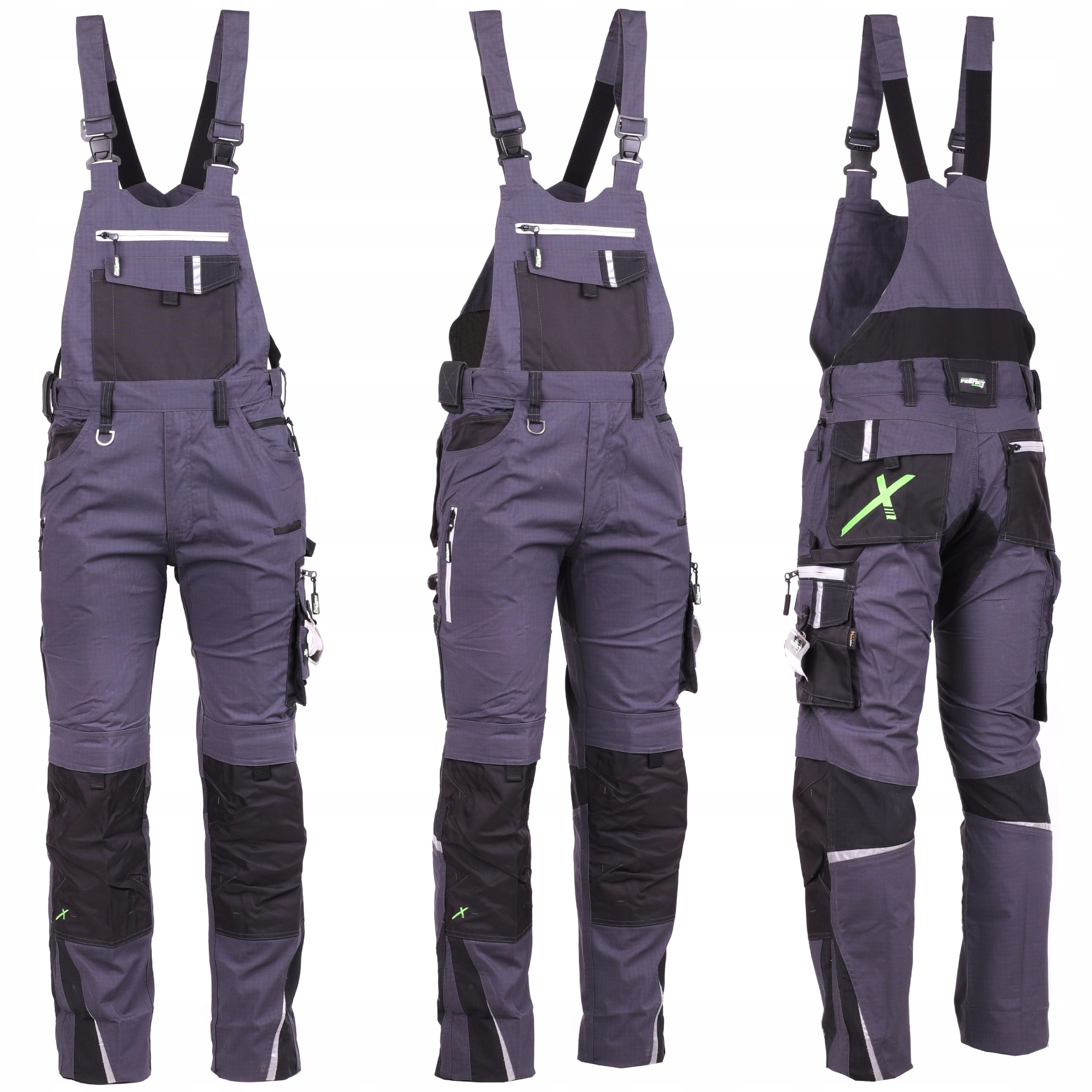 Dlhé pracovné nohavice Stalco Professional Flex Line, veľkosť 52